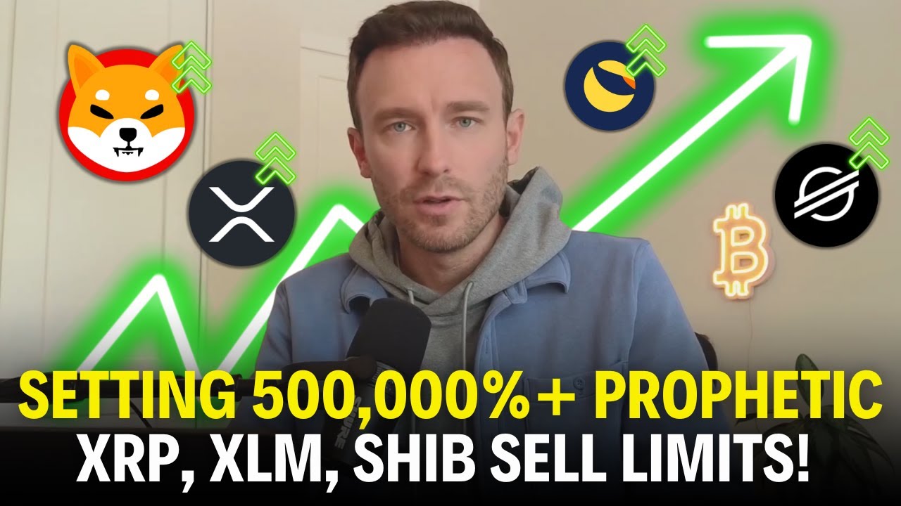 I'm TAKING ACTION: Setting Prophetic XRP, XLM, SHIB, LUNC Sell Limits