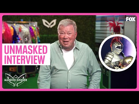 Thumbnail for Unmasked Interview: Knight / William Shatner | Season 8 Ep. 1 | The Masked Singer by the knight