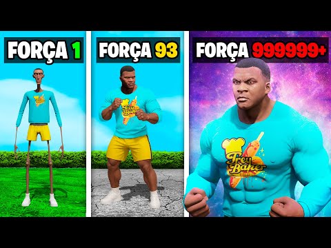 WITH every punch Franklin GETS stronger in gta 5