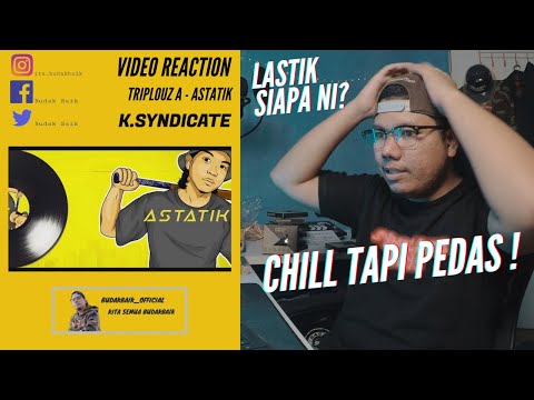 ASTATIK - Triplouz A [Official Lyric Video] | Reaction Video