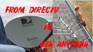 From DirecTV to an OTA antenna | Cord Cutting | Nathan Watne