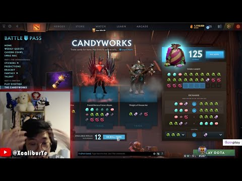 Xcalibur accidentally re-rolls Terrorblade Arcana 🥲