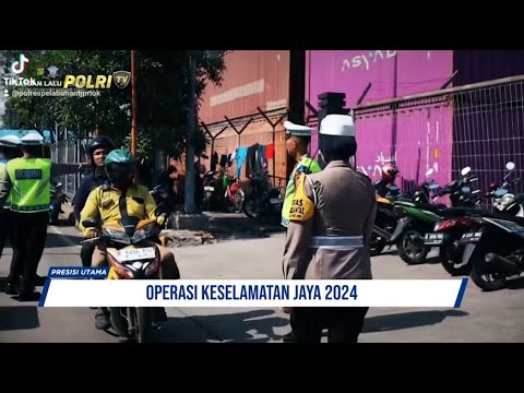 POLRES PELABUHAN TANJUNG PRIOK OPERASI KESELAMATAN JAYA 2024