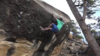 Video thumbnail of Master Po, V6. Joe's Valley