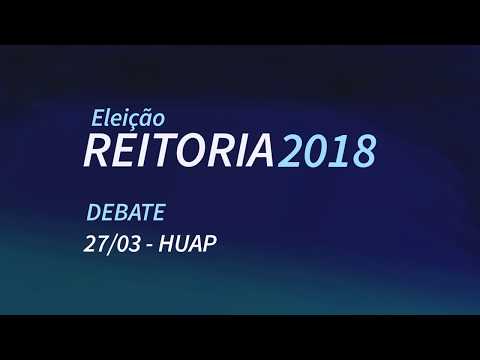 Eleição Reitoria UFF 2018 - Debate HUAP - 27/03/18