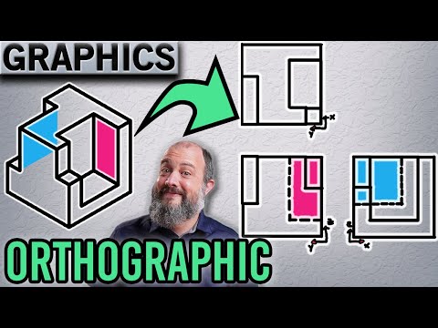 Beginner's Guide to Orthographic Projection: Multi-View Drawing with Horizontal and Vertical Faces