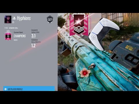 #12 CHAMP IN 48 HOURS DEMON VEIL *NO RECOIL* SETTINGS & SENSITIVITY - (PS5/XBOX) - RAINBOW SIX SIEGE