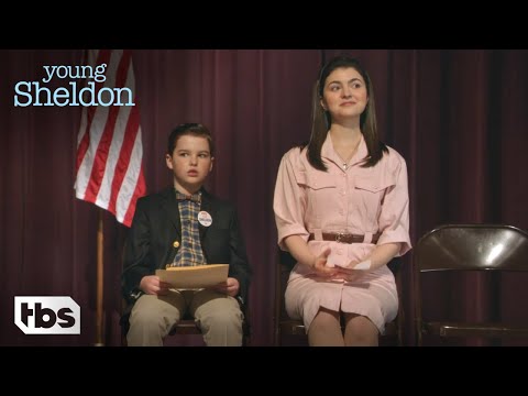 Sheldon’s Election Speech (Clip) | Young Sheldon | TBS