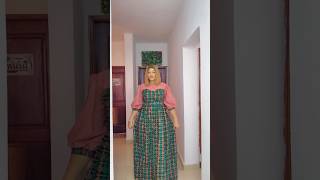 Beautiful Ankara Dress Style#zamakalefashion #fashion #latestafricaprint #eurovision