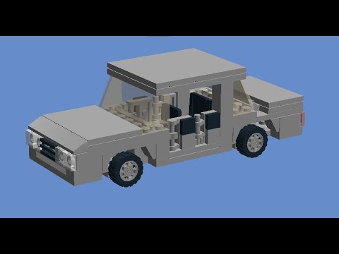 Как собрать ВАЗ 2115 из LEGO