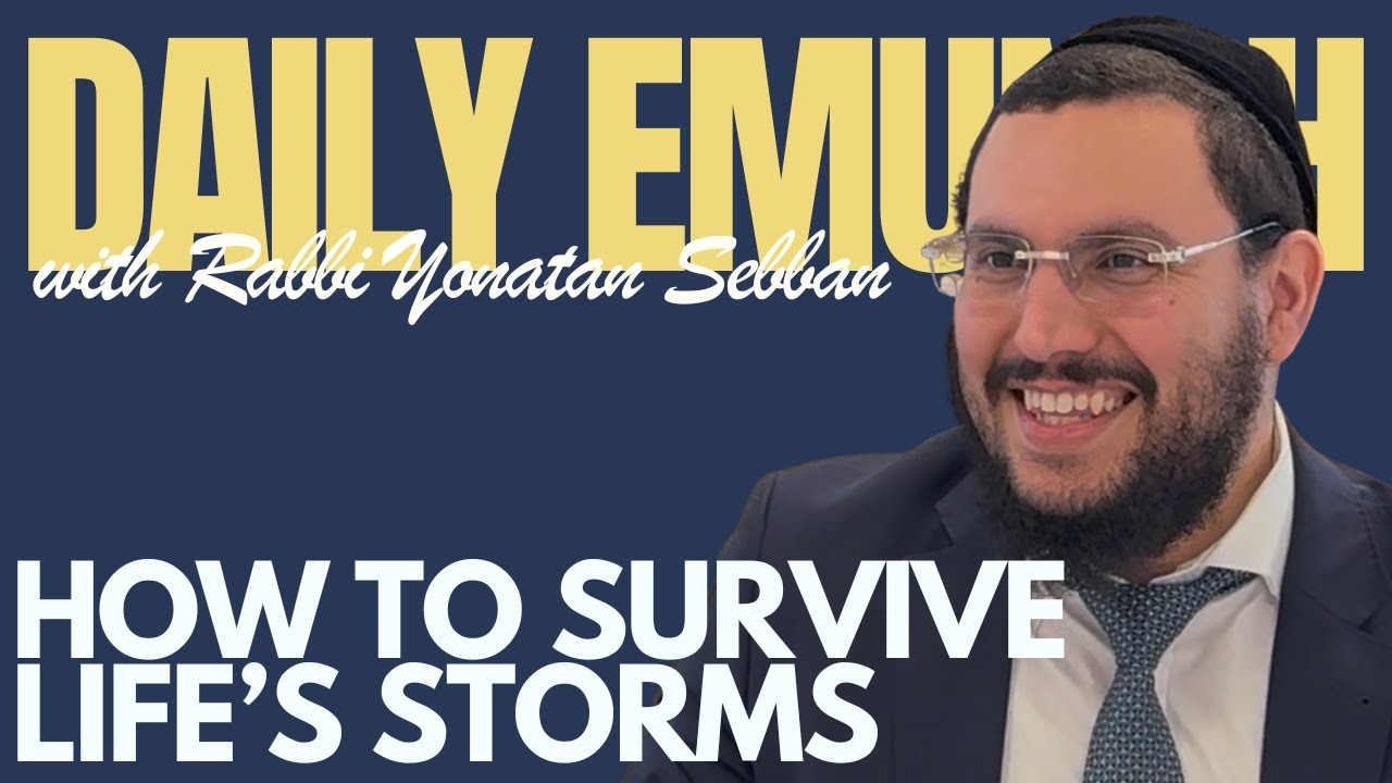 Why Thinking Too Much Can Destroy Your Emunah | Rabbi Yonatan Sebban - Daily Emunah