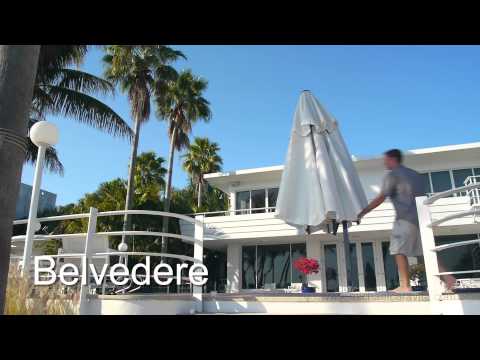 CARAVITA - Sonnenschirm Belvedere | Sunshade Belvedere | Parasol Belvedere