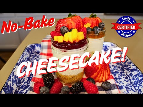 Best No-Bake Cheesecake I’ve EVER Eaten!! | Cheesecake Jars | Dessert