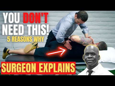 Orthopedic Surgeon Explains 5 Reasons YOU DON'T NEED A CHIROPRACTIC ADJUSTMENT For Your Back Pain