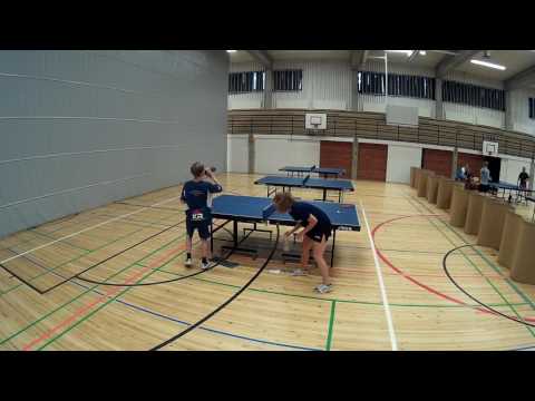 Tasoituskaksinpelin finaali: Jami Kokkola (YPTS) - Janina Ågren (OPT-86)