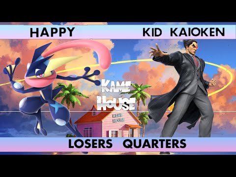 Kame House MIDLEVEL SLUMS 14 - GSA| Happy (Mythra, Pyra, Greninja) vs Kid Kaioken (Kazuya) - LQF