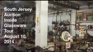 preview picture of video 'August 10, 2014 - Inside Glassware Tour - South Jersey Auction'
