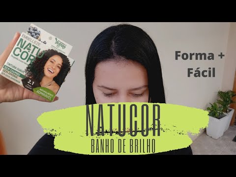 BANHO DE BRILHO EM CABELO COM HENÊ - PARTE 2