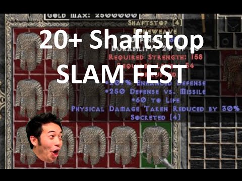 PoD | Path of Diablo | Slamfest - 20+ Shaftstops