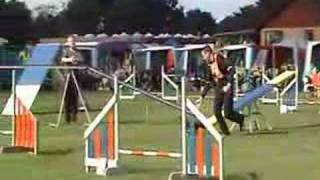preview picture of video 'Emsi @ DcH's Danish Championships 2007 - Agility'