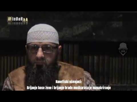 Brijanje kose žene i brijanje brade muškarca je masakriranje-Dr.Safet Kuduzović