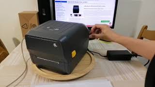 รีวิว สาธิต ทดสอบ Zebra ZD220 Desktop Barcode Printer เครื่องพิมพ์บาร์โค้ดตั้งโต๊ะ