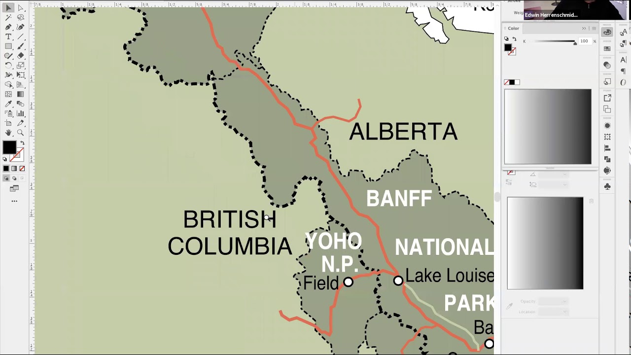 PDF to AI – Map modification