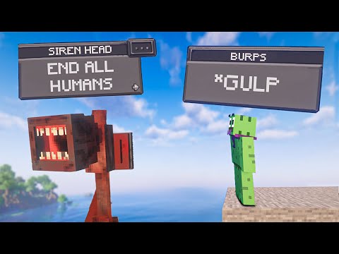 I Added ChatGPT To Every Horror Mob In Minecraft