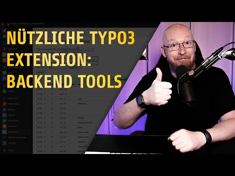 Eine nützliche TYPO3 Extension: Backend Tools