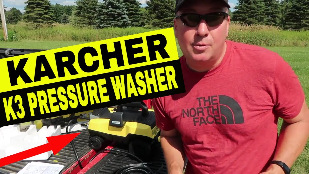 KARCHER K3 FOLLOW-ME ELECTRIC PRESSURE WASHER