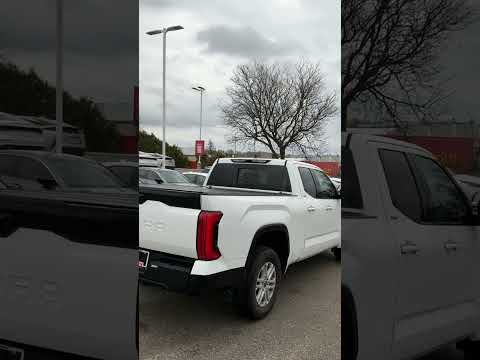 2023 Toyota Tundra 4x4 Double Cab SR in White for sale at Forbes Waterloo Toyota in Waterloo, ON