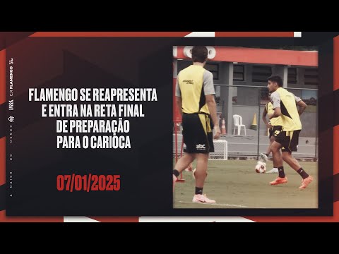 Flamengo reappears and enters the final stretch of preparation for Carioca
