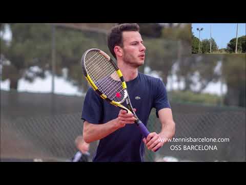 STAGE DE TENNIS À BARCELONE pour Vladimir