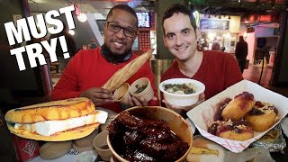 NEW YORK’S BEST FOOD HALL? (DeKalb Market in BROOKLYN!)