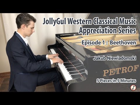 Beethoven - 5 Pieces in 5 Minutes - Jakub Niewiadomski