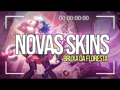 SMITE l NOVAS SKINS DO PATCH BRUXA DA FLORESTA.