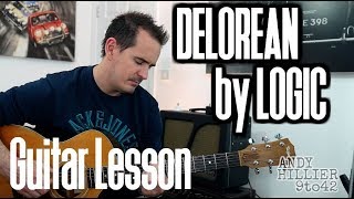 How to play Logic - DeLorean Guitar Lesson Tutorial TAB