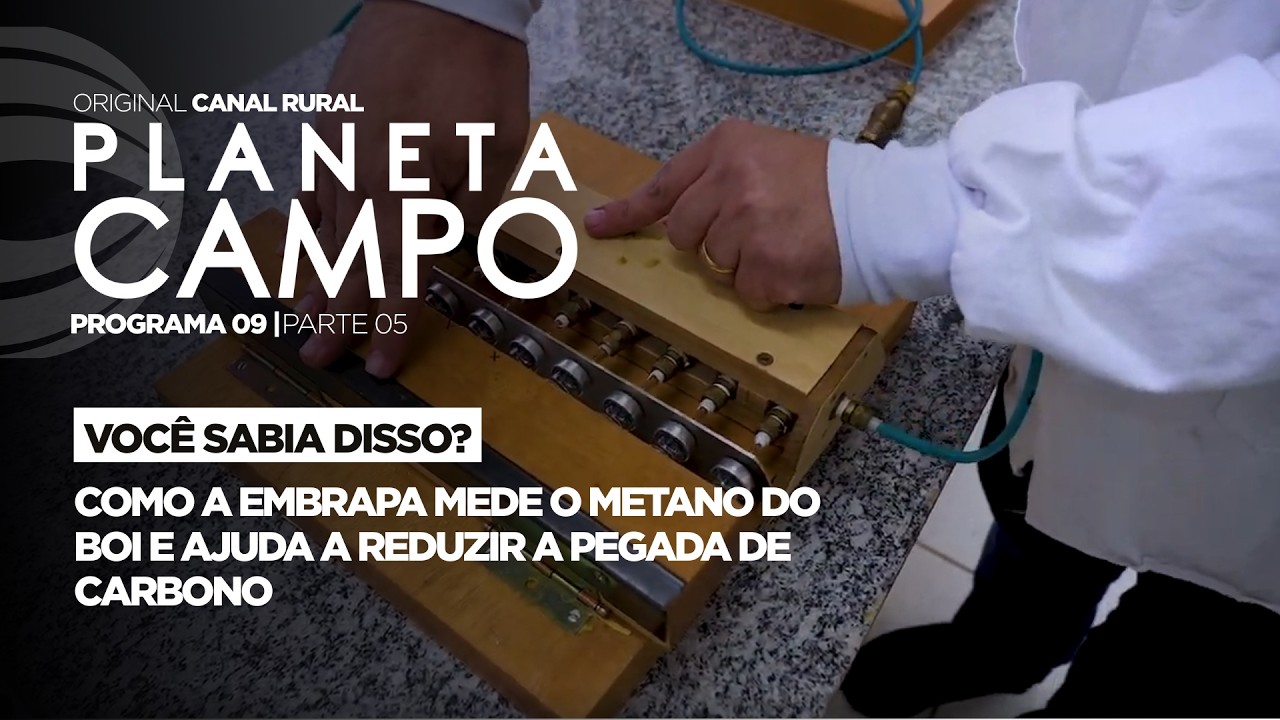 Como a Embrapa mede o metano bovino e reduz emissões | Planeta Campo - ep.9 parte 5
