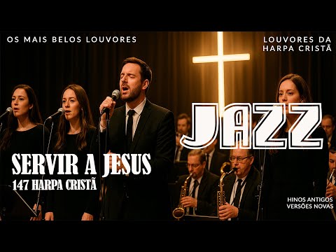 Servir a Jesus 🎺 147 Harpa Cristã 🔥 JAZZ GOSPEL