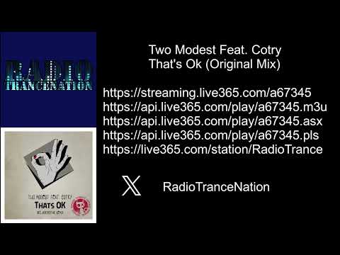 Two Modest Feat. Cotry   That's Ok (Original Mix)