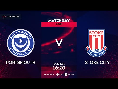 AFL21. England. League One. Day 6. Portsmouth - Stoke City