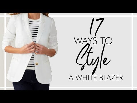 17 White Blazer Outfits | FASHION OVER 40