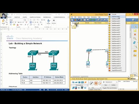 2.3.3.3 Lab - Building a Simple Network