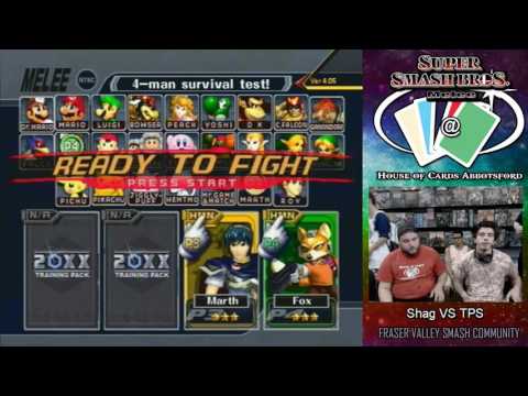 Melee @ HoC Weekly #8 - Singles: Shag(Marth/Sheik) VS TPS(Fox) WR2