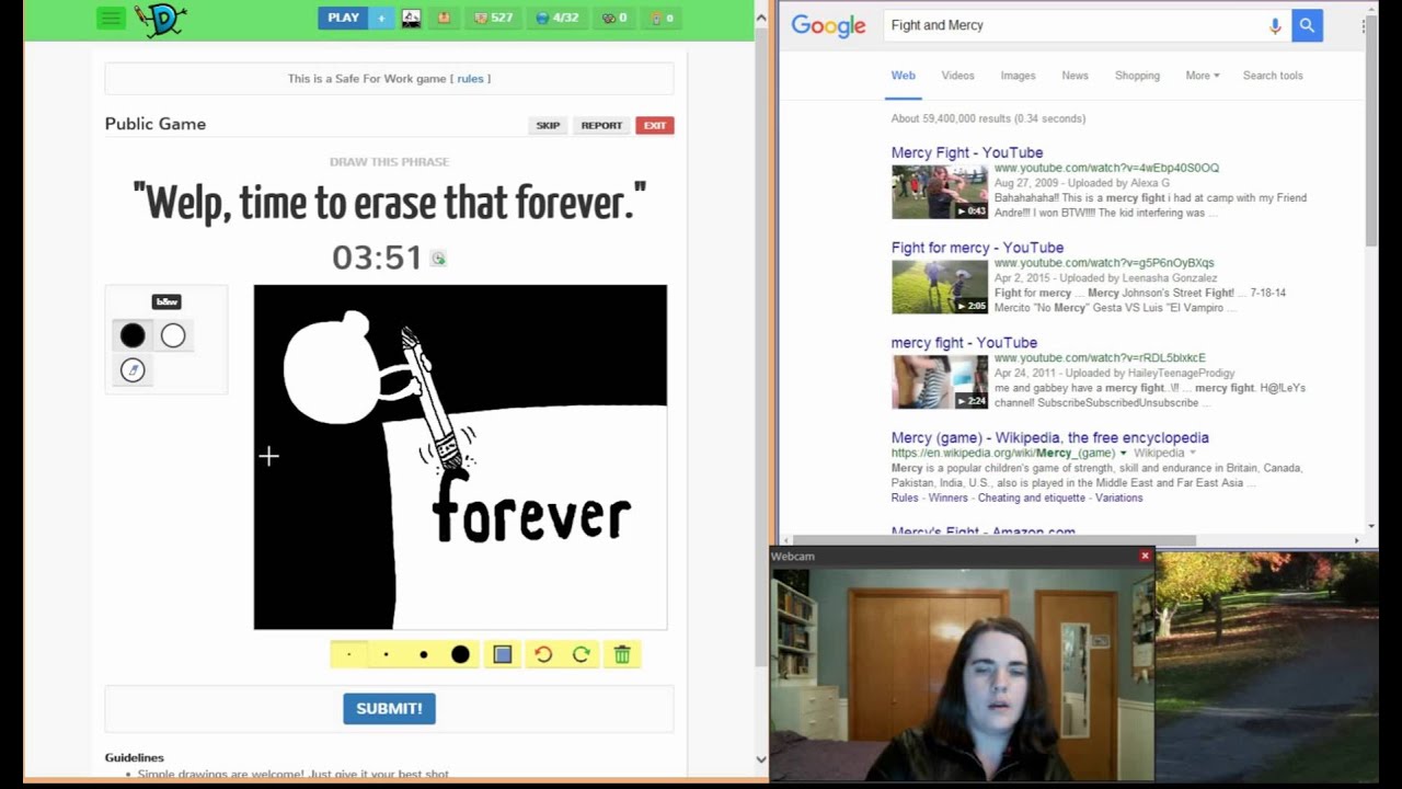 Drawception Episode 128A - Erase That Forever