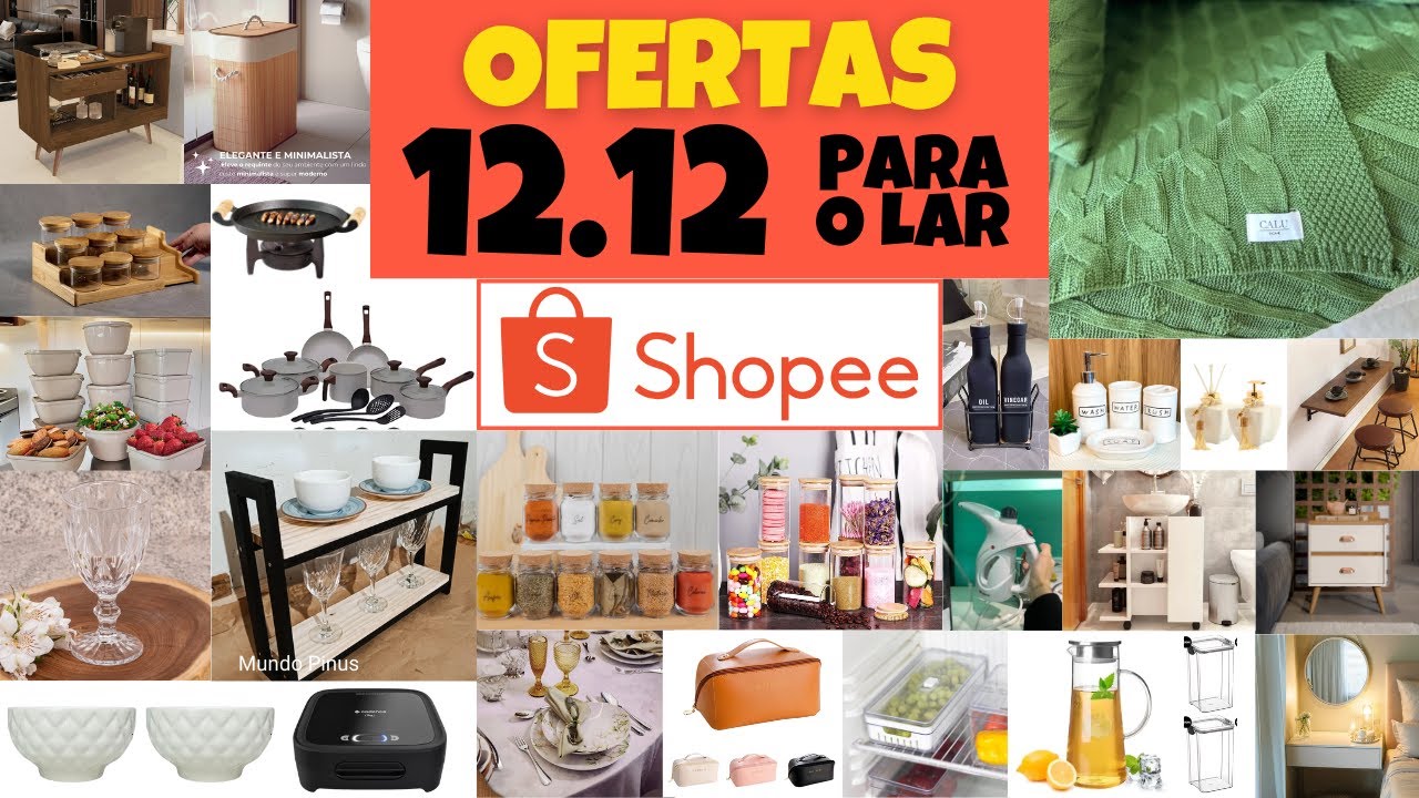 SHOPEE TOP ACHADINHOS 12.12: OFERTAS IMPERDÍVEIS COM PREÇOS QUE CABEM NO BOLSO!