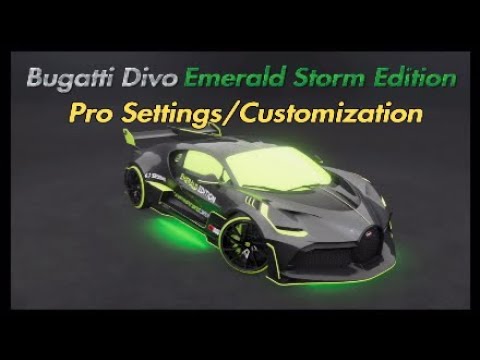 The Crew 2: Bugatti Divo Emerald Storm Edition Pro Settings