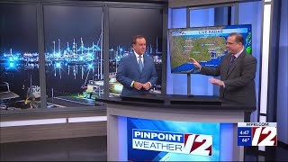 Download lagu WPRI 12 Weather Forecast for 8/25/25:  Isolated shower/t'storm today, warm and muggy mp3