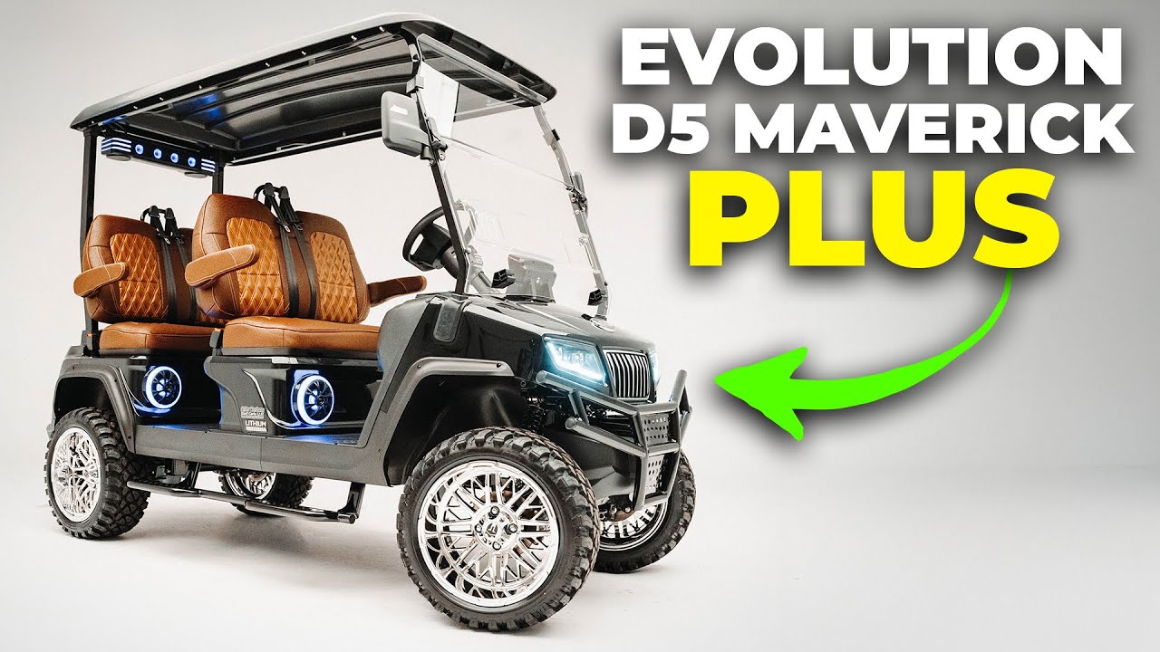 EVERYTHING you need to know about Evolution D5 Plus Golf Carts!