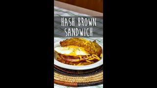 Hash Brown Sandwich @HowDo-YouDo #shorts